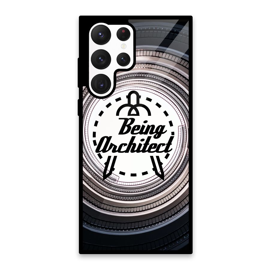 Being Architect Glass Back Case for Galaxy S22 Ultra 5G