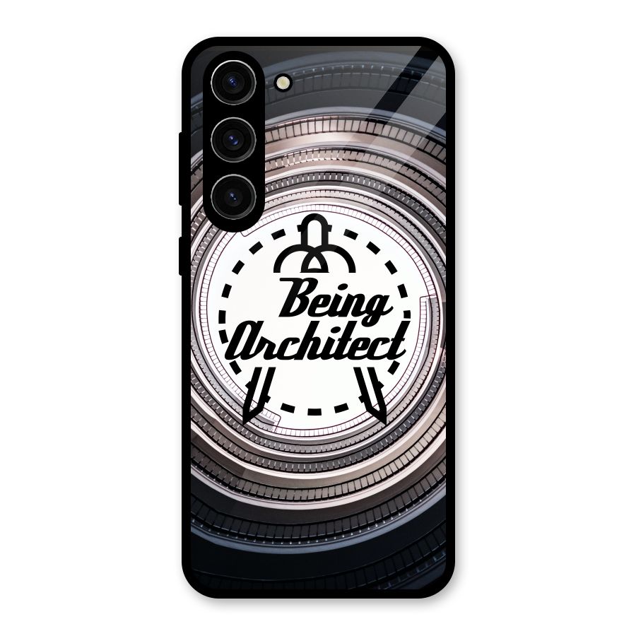 Being Architect Glass Back Case for Galaxy S23 Plus