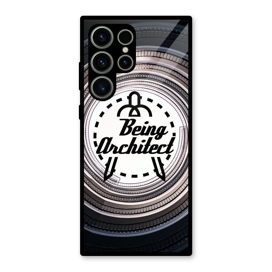 Being Architect Glass Back Case for Galaxy S23 Ultra