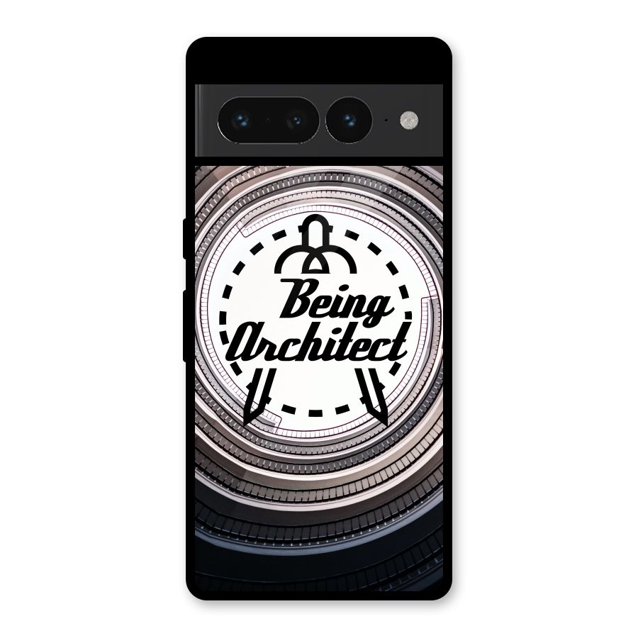 Being Architect Glass Back Case for Google Pixel 7 Pro