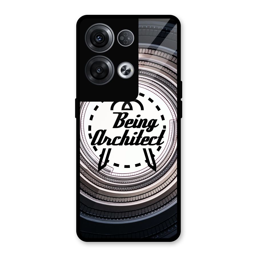 Being Architect Glass Back Case for Oppo Reno8 Pro 5G