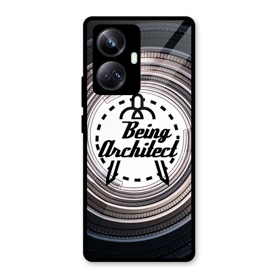 Being Architect Glass Back Case for Realme 10 Pro Plus