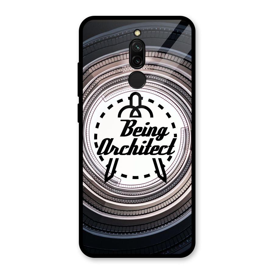 Being Architect Glass Back Case for Redmi 8