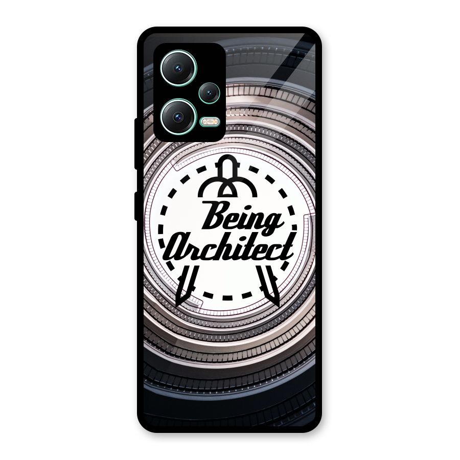 Being Architect Glass Back Case for Redmi Note 12 5G