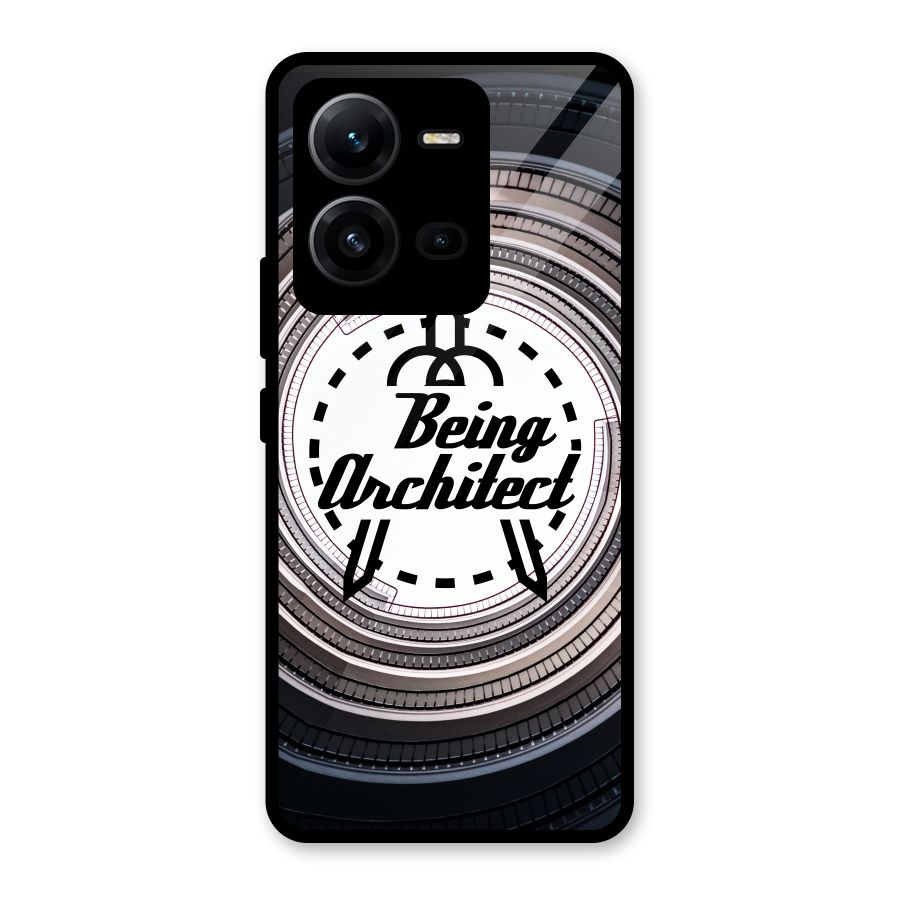Being Architect Glass Back Case for Vivo V25