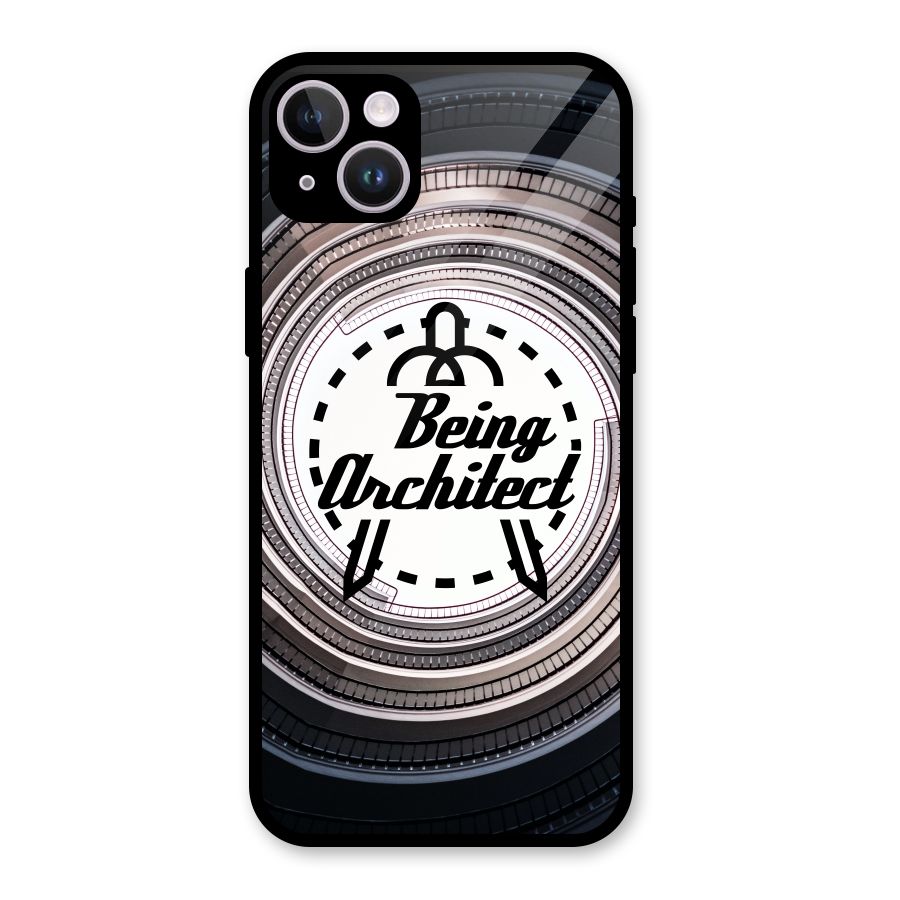 Being Architect Glass Back Case for iPhone 14 Plus