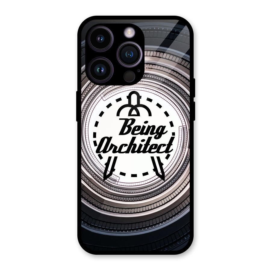 Being Architect Glass Back Case for iPhone 14 Pro