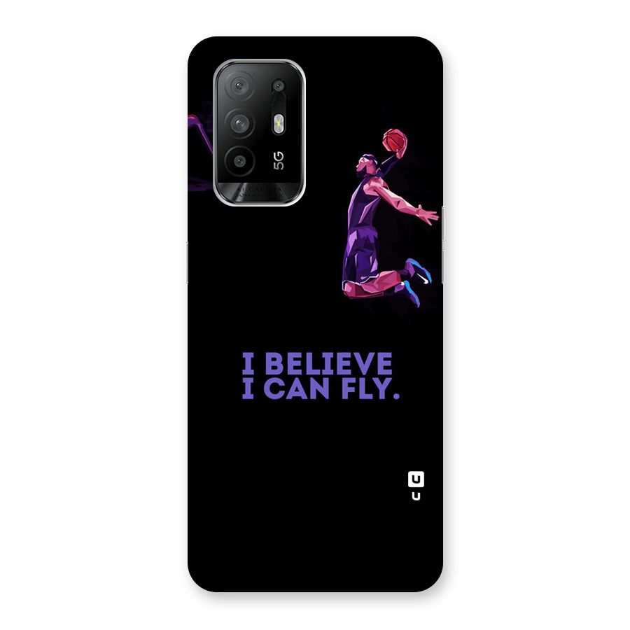 Believe And Fly Back Case for Oppo F19 Pro Plus 5G