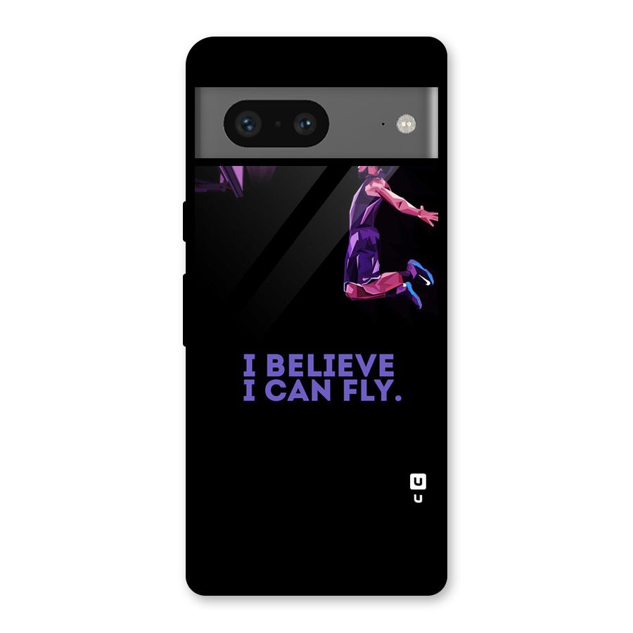 Believe And Fly Glass Back Case for Google Pixel 7