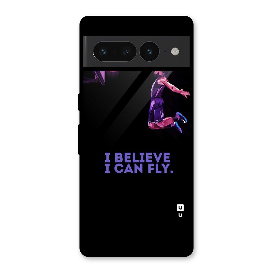 Believe And Fly Glass Back Case for Google Pixel 7 Pro