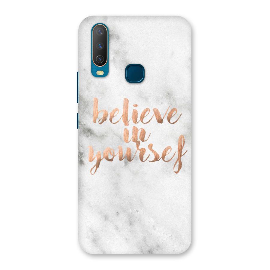 Believe in Yourself Back Case for Vivo Y17