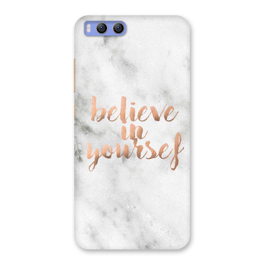 Believe in Yourself Back Case for Xiaomi Mi 6