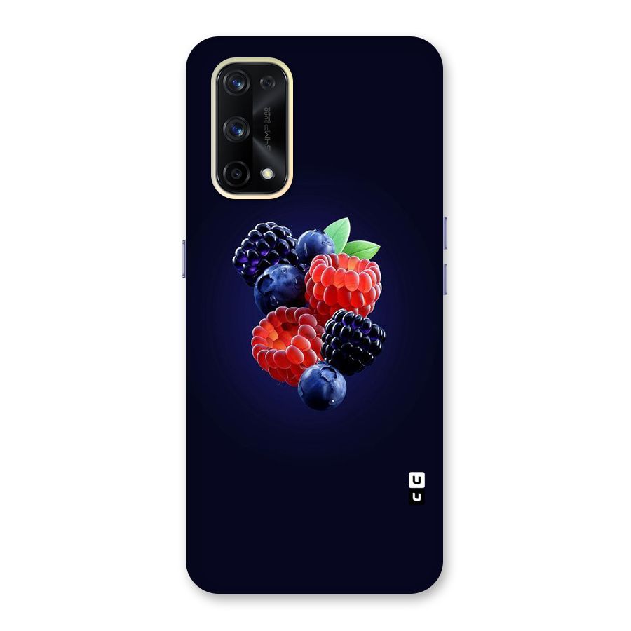 Berry Blast Glass Back Case for Realme X7 Pro