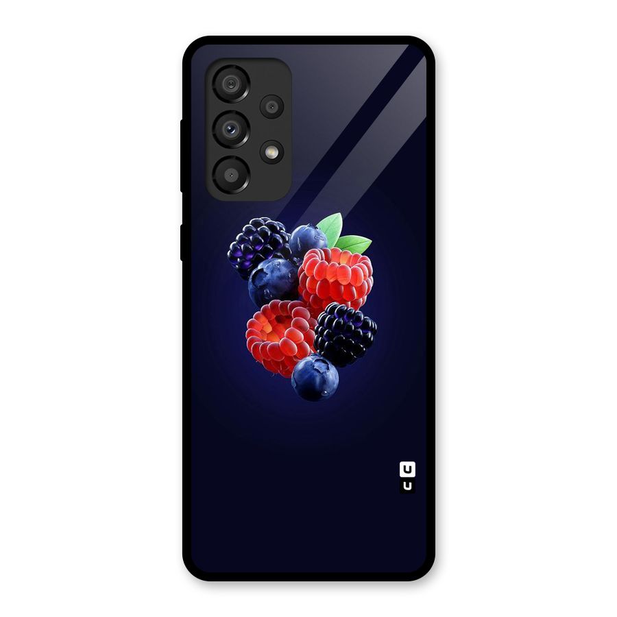 Berry Blast Glass Back Case for Galaxy A33 5G