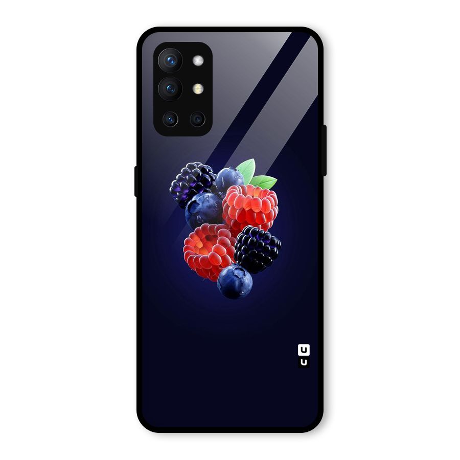 Berry Blast Glass Back Case for OnePlus 9R