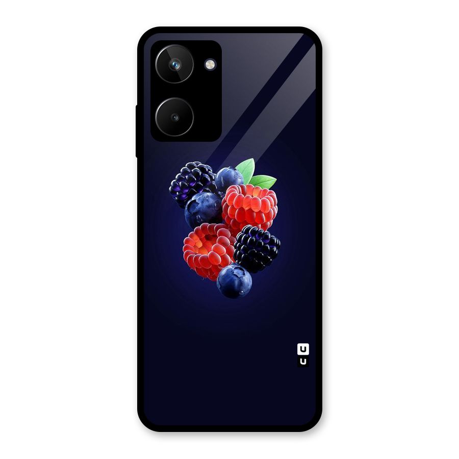 Berry Blast Glass Back Case for Realme 10