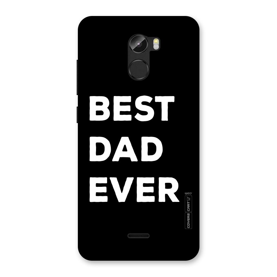 Best Dad Ever Back Case for Gionee X1