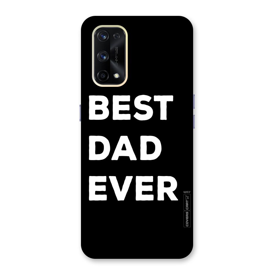 Best Dad Ever Glass Back Case for Realme X7 Pro