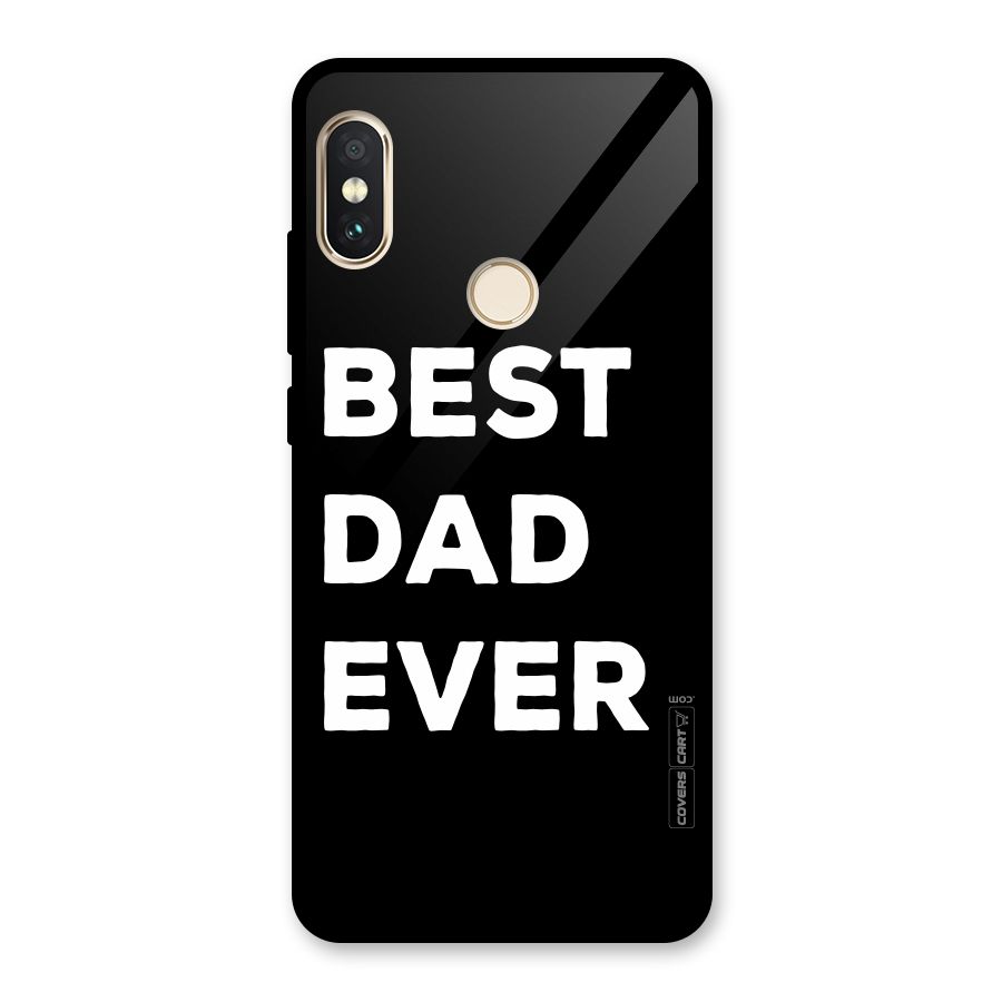 Best Dad Ever Glass Back Case for Redmi Note 5 Pro