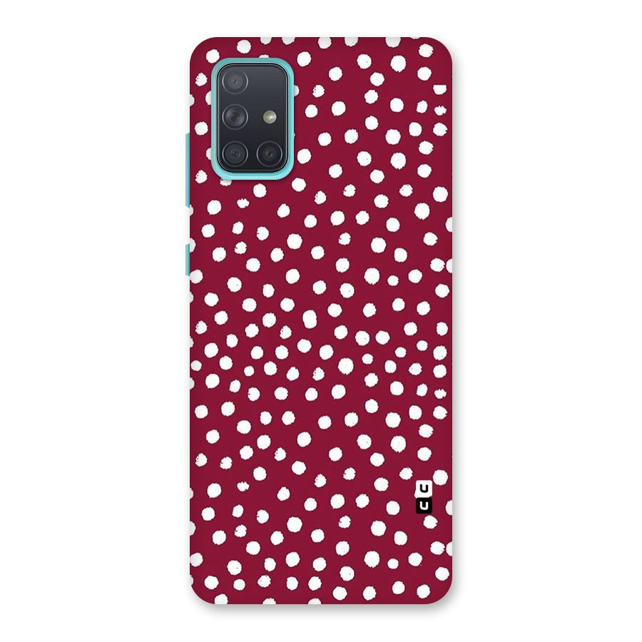 Best Dots Pattern Back Case for Galaxy A71