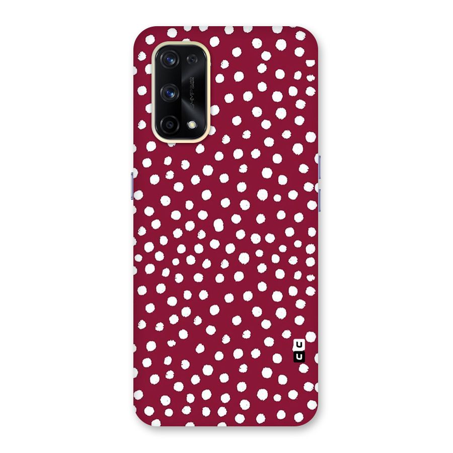 Best Dots Pattern Glass Back Case for Realme X7 Pro