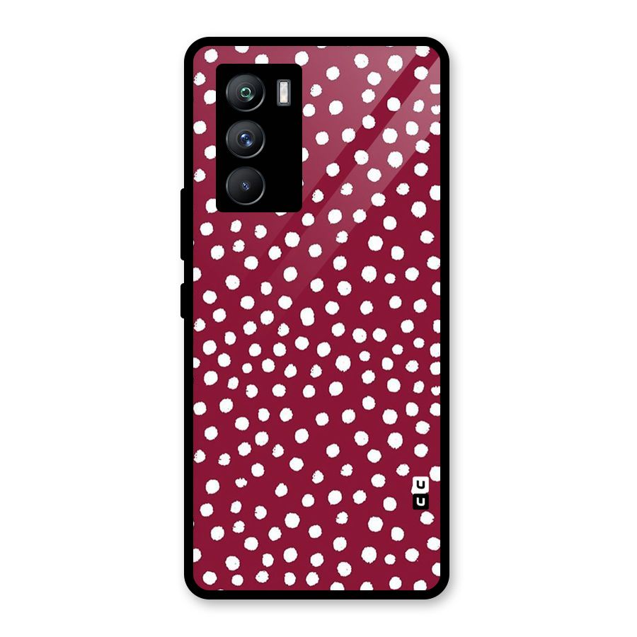Best Dots Pattern Glass Back Case for Vivo iQOO 9 SE