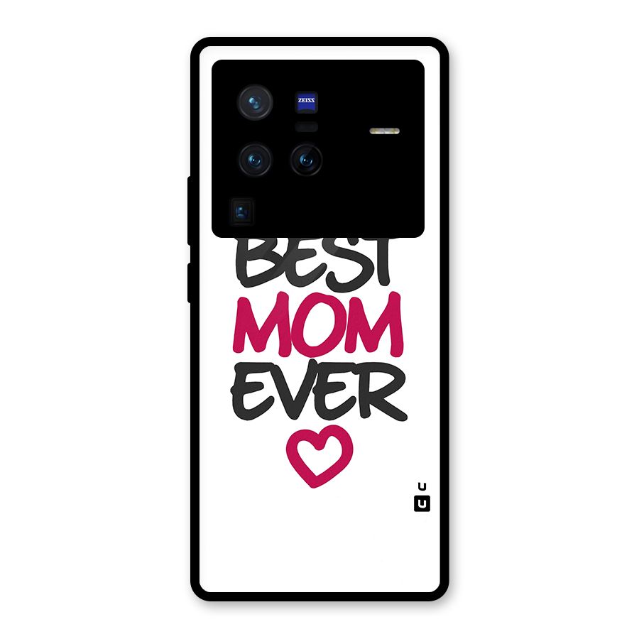 Best Mom Ever Glass Back Case for Vivo X80 Pro