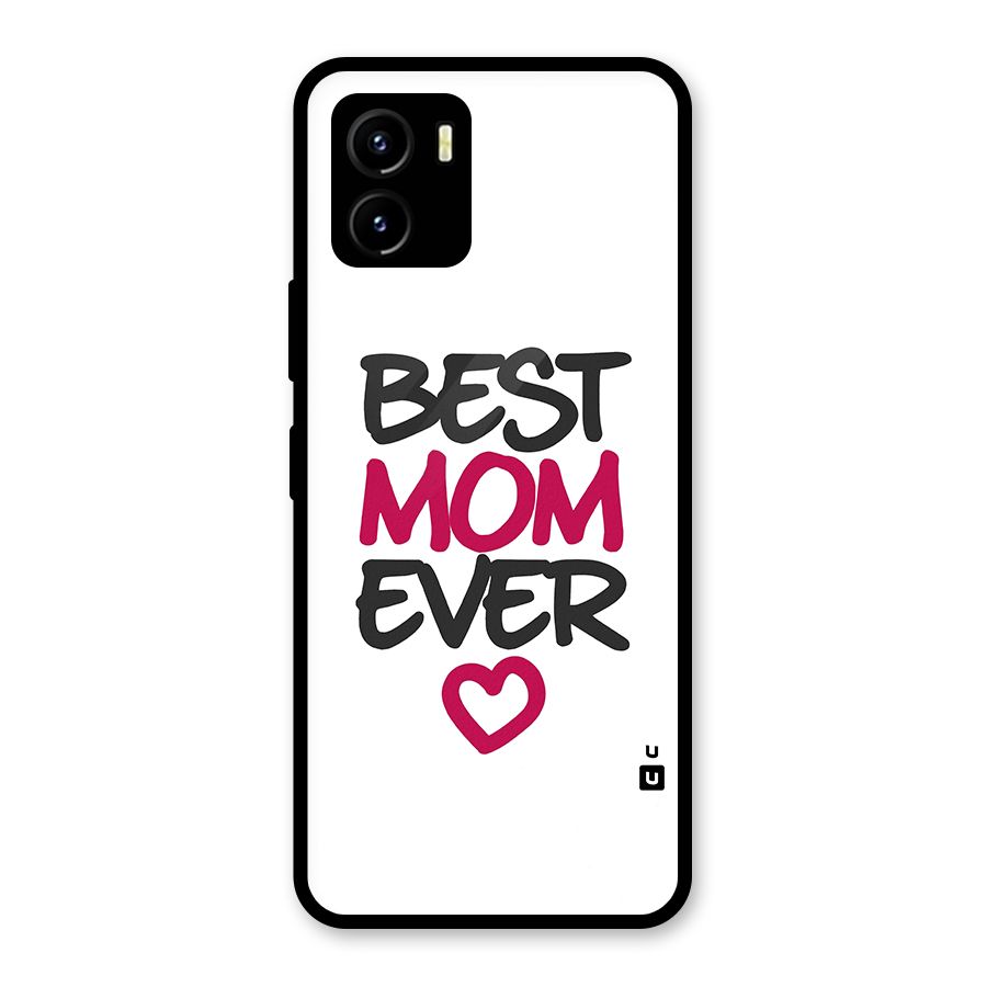Best Mom Ever Glass Back Case for Vivo Y15s
