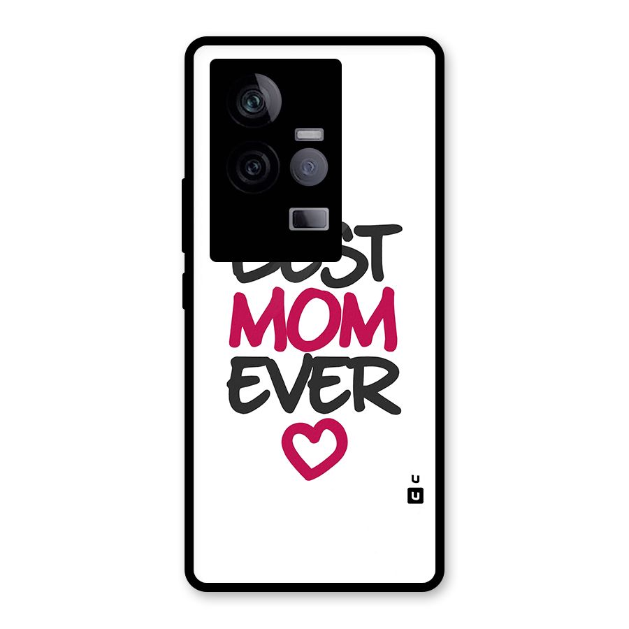 Best Mom Ever Glass Back Case for Vivo iQOO 11 5G