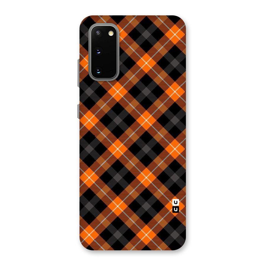 Best Textile Pattern Back Case for Galaxy S20