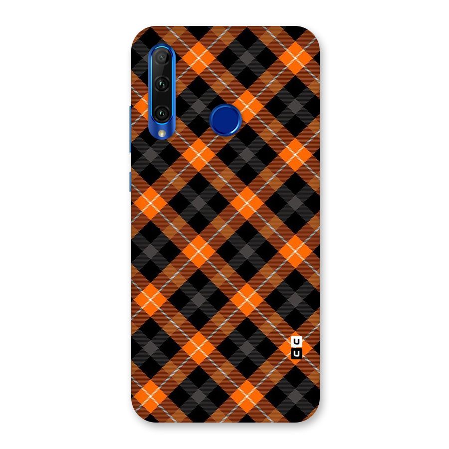 Best Textile Pattern Back Case for Honor 20i