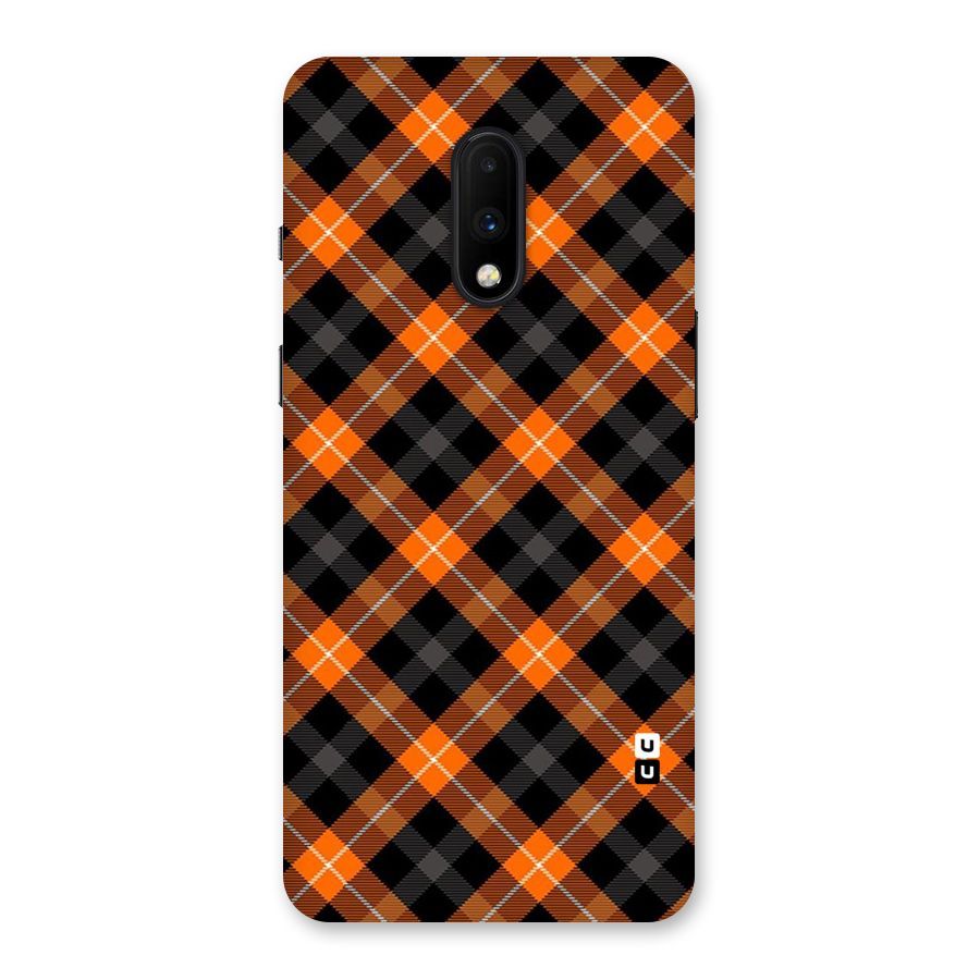 Best Textile Pattern Back Case for OnePlus 7