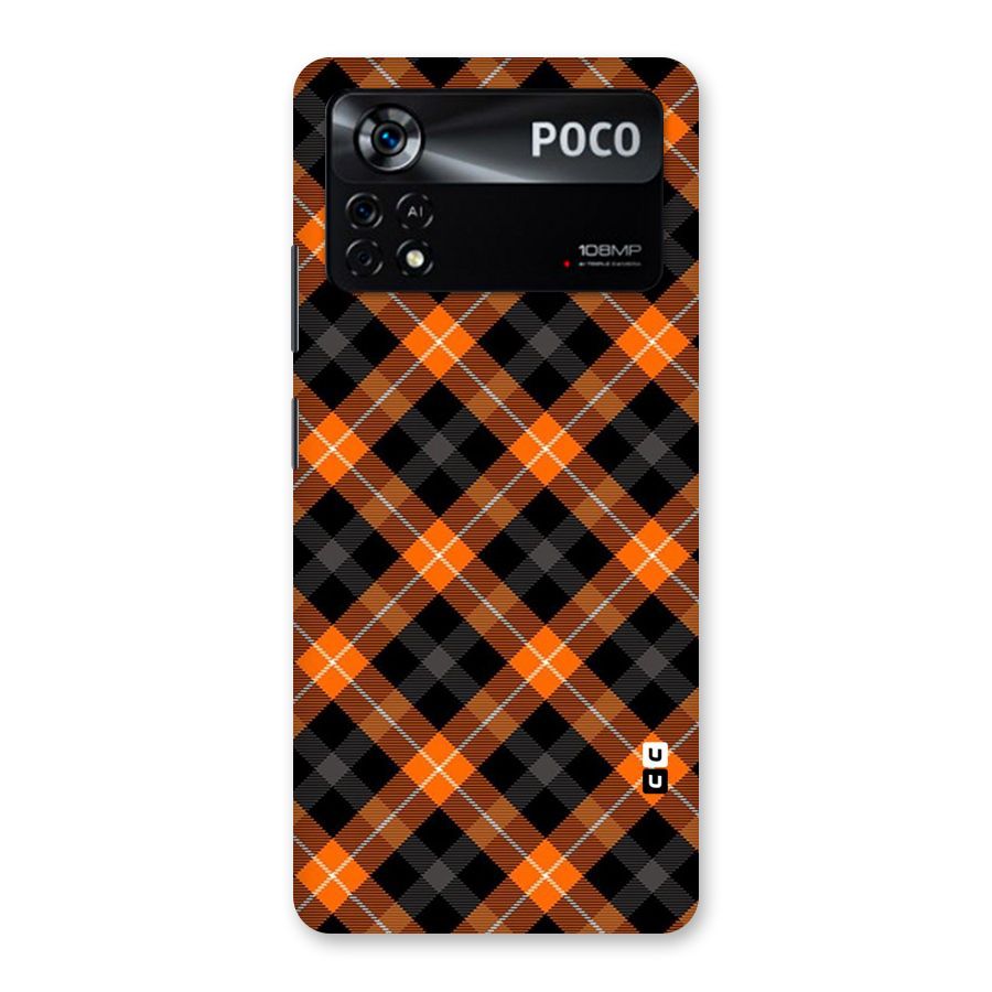 Best Textile Pattern Back Case for Poco X4 Pro 5G