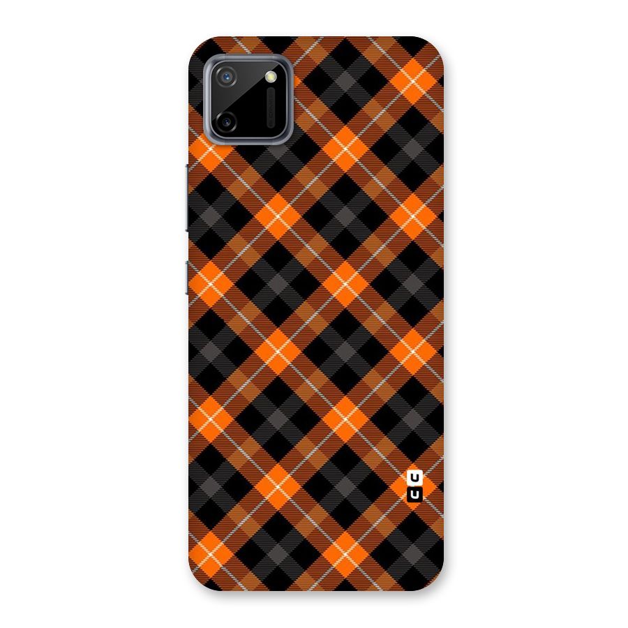 Best Textile Pattern Back Case for Realme C11