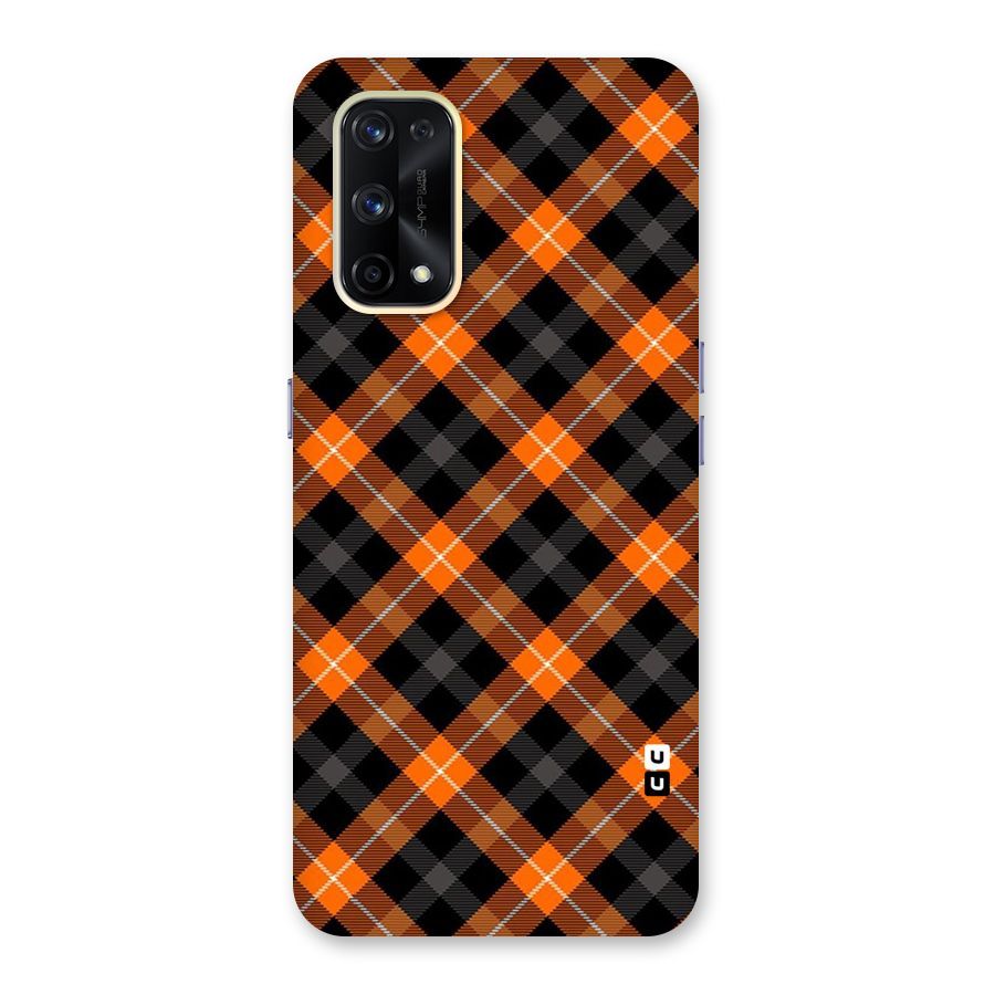 Best Textile Pattern Glass Back Case for Realme X7 Pro