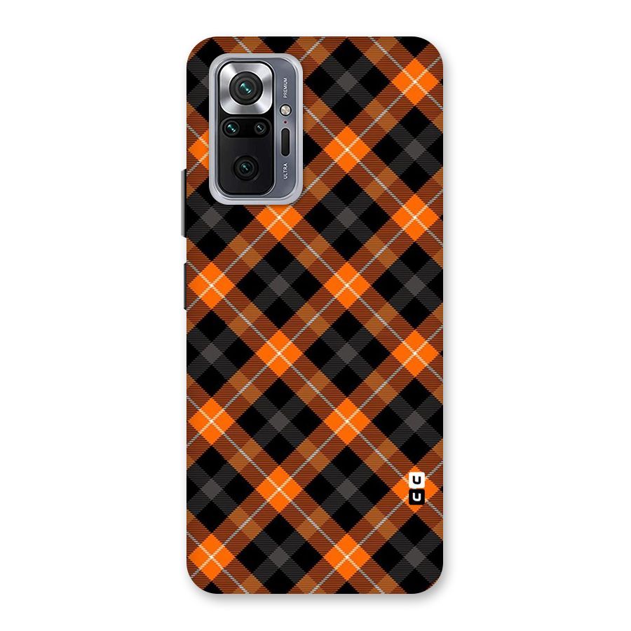 Best Textile Pattern Back Case for Redmi Note 10 Pro Max