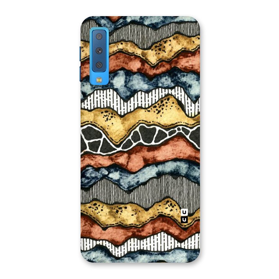 Best Texture Pattern Back Case for Galaxy A7 (2018)