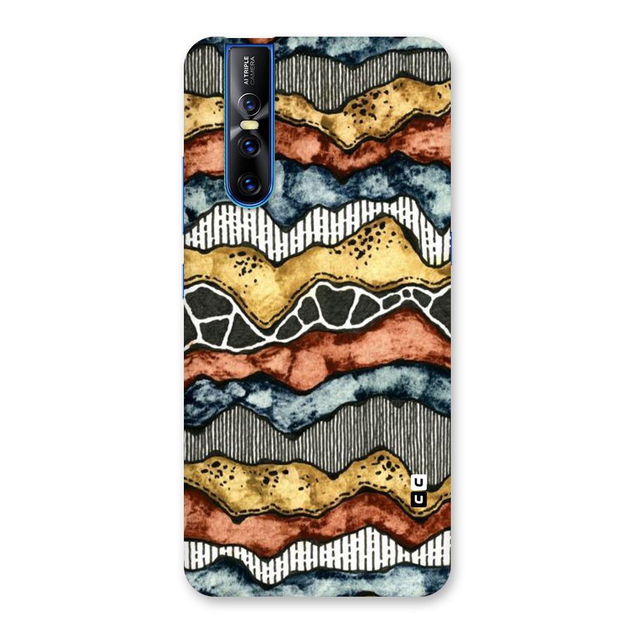 Best Texture Pattern Back Case for Vivo V15 Pro