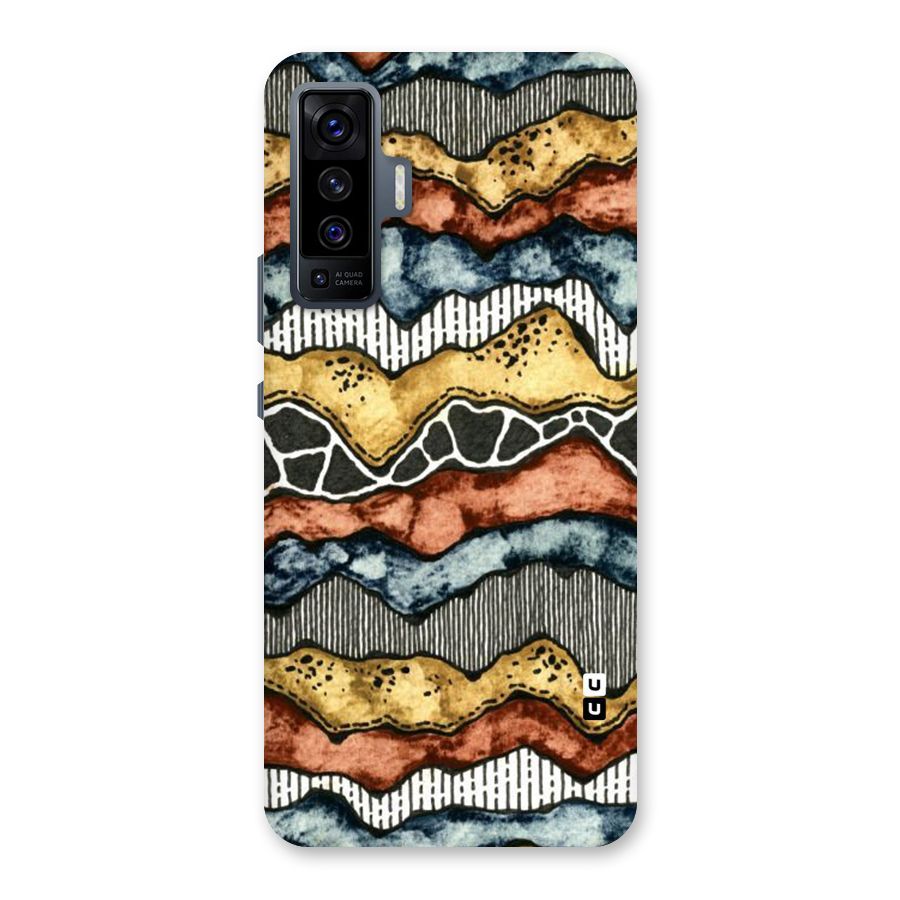 Best Texture Pattern Back Case for Vivo X50