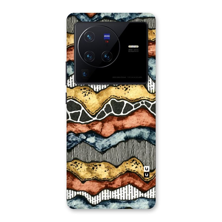 Best Texture Pattern Back Case for Vivo X80 Pro