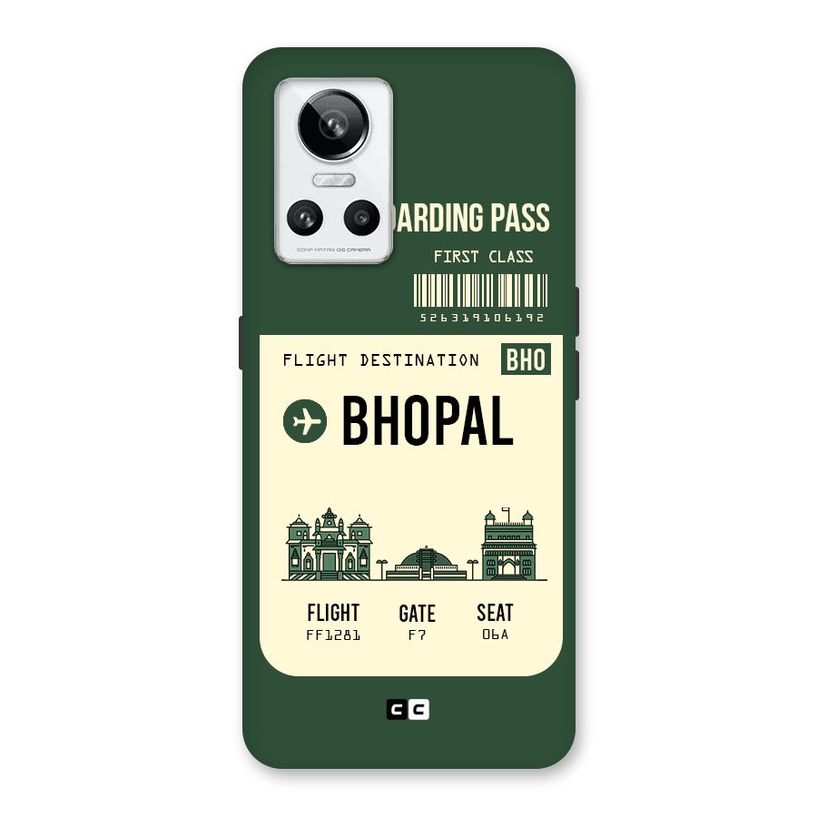 Bhopal Boarding Pass Back Case for Realme GT Neo 3