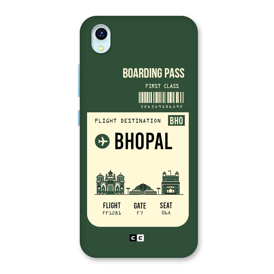 Bhopal Boarding Pass Back Case for Vivo Y1s