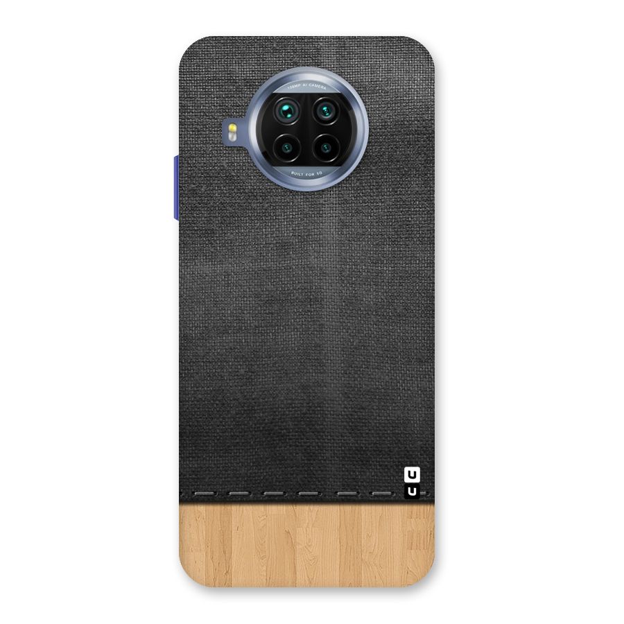 Bicolor Wood Texture Back Case for Mi 10i