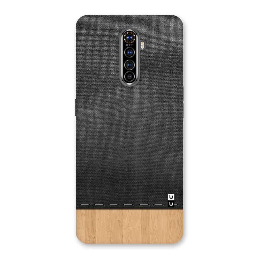 Bicolor Wood Texture Back Case for Realme X2 Pro