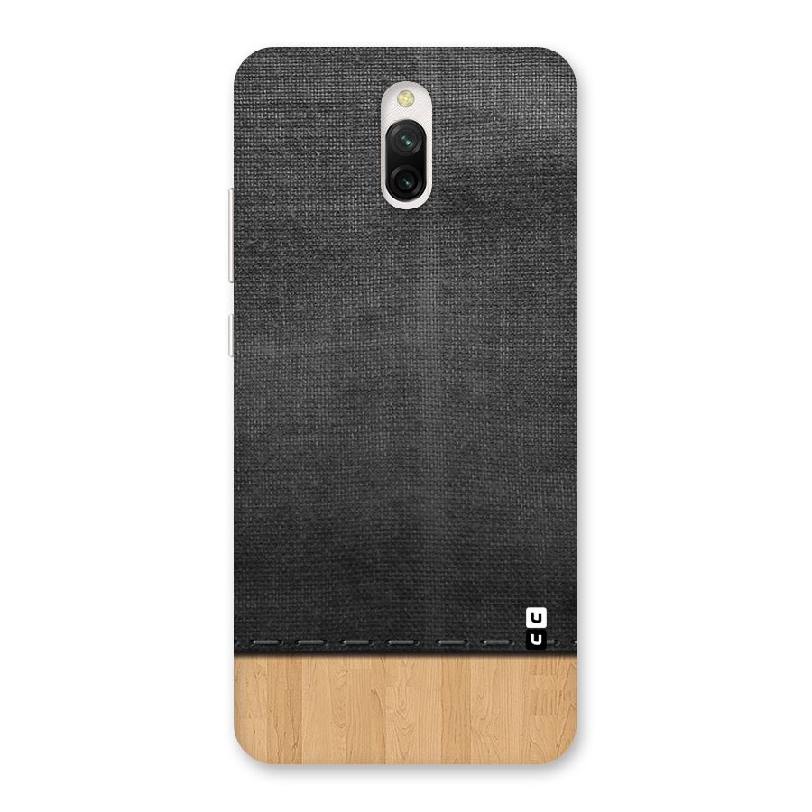 Bicolor Wood Texture Back Case for Redmi 8A Dual
