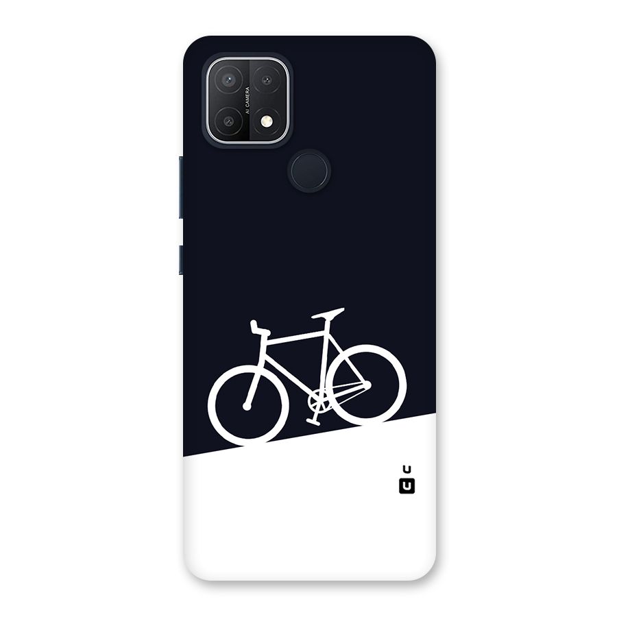 Bicycle Minimal Art Back Case for Oppo A15