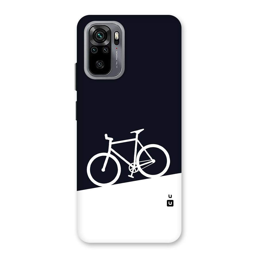 Bicycle Minimal Art Back Case for Redmi Note 10