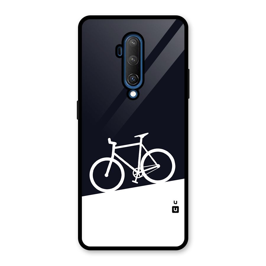 Bicycle Minimal Art Glass Back Case for OnePlus 7T Pro