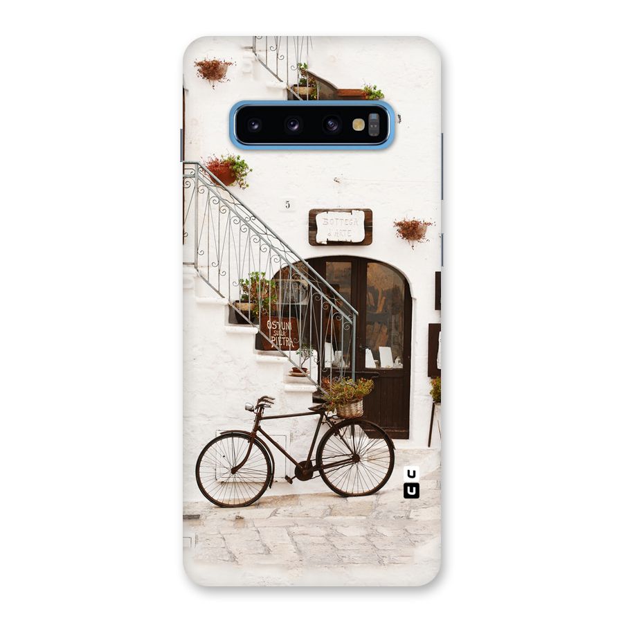 Bicycle Wall Back Case for Galaxy S10 Plus