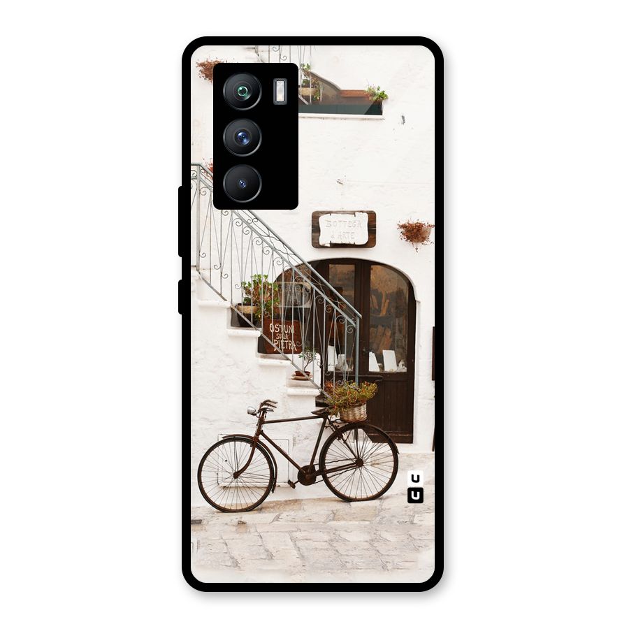 Bicycle Wall Glass Back Case for Vivo iQOO 9 SE